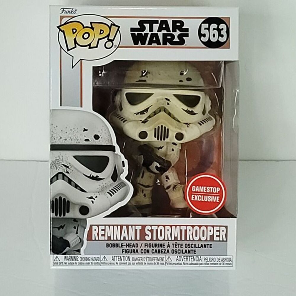 Funko POP! Star Wars Mandalorian #563 Remnant Stormtrooper GameStop exclusive